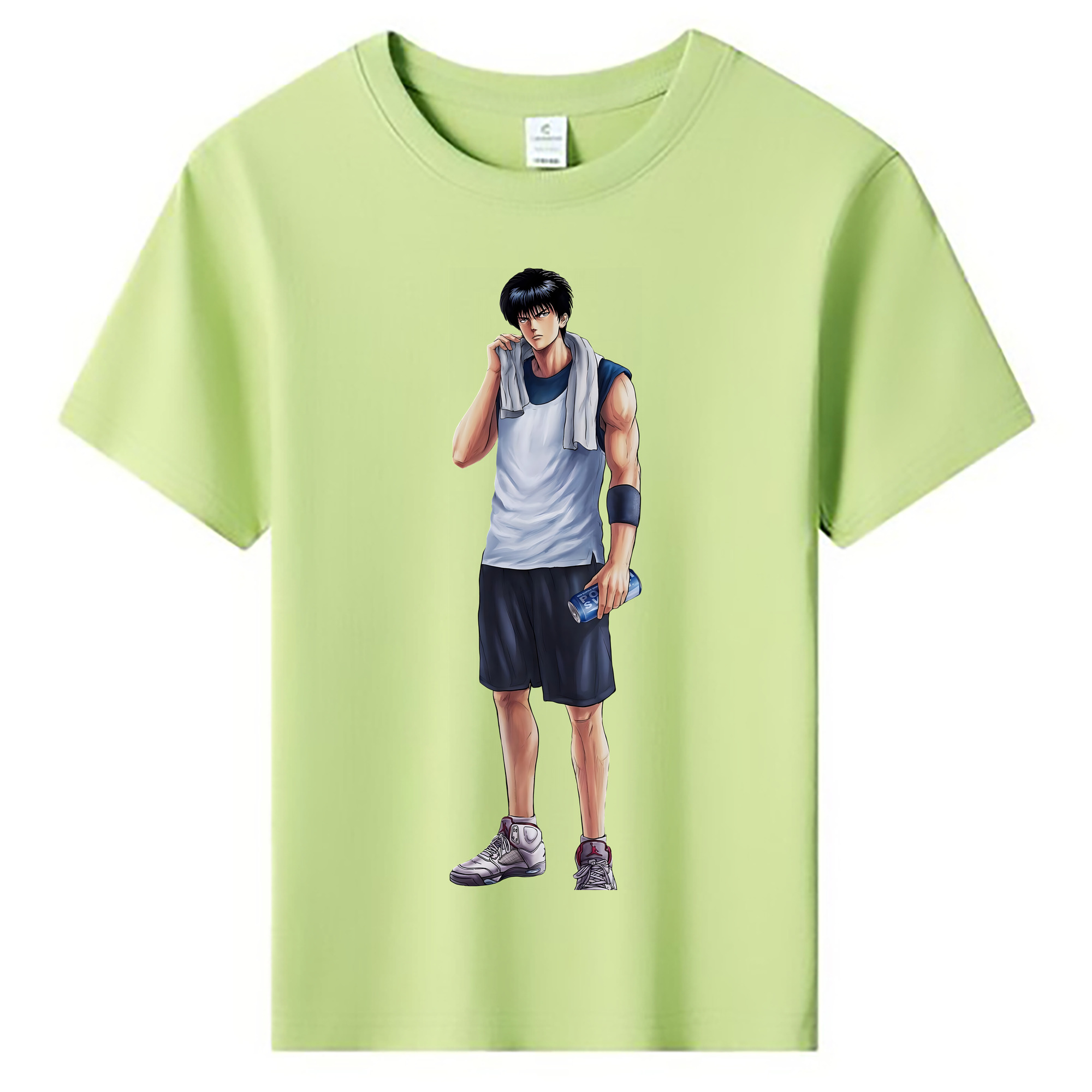 （画像用） SLAM DUNK／スラムダンク 綿100％キッズTシャツ（フロントプリント）